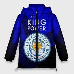 Куртка зимняя женская Leicester City, цвет: 3D-красный