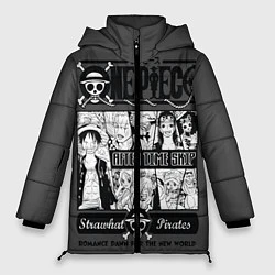Куртка зимняя женская One Piece, цвет: 3D-черный