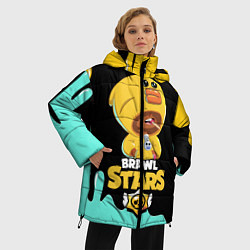 Куртка зимняя женская BRAWL STARS SALLY LEON, цвет: 3D-черный — фото 2