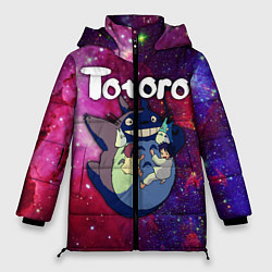 Куртка зимняя женская Totoro, цвет: 3D-черный