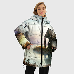 Куртка зимняя женская STALKER, цвет: 3D-красный — фото 2