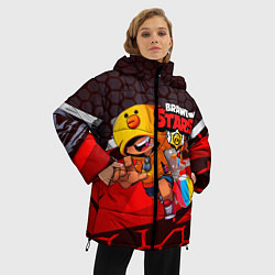 Куртка зимняя женская Brawl stars, цвет: 3D-черный — фото 2