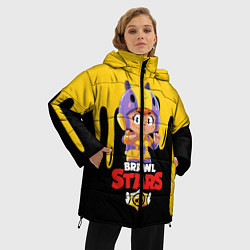 Куртка зимняя женская BRAWL STARS BEA, цвет: 3D-черный — фото 2