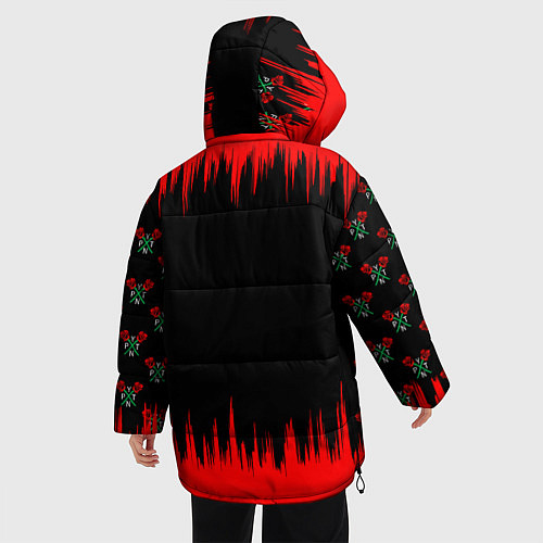 Женская зимняя куртка ТИКТОКЕР - PAYTON MOORMEIE / 3D-Красный – фото 4