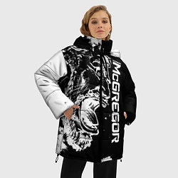 Куртка зимняя женская Конор МакГрегор, цвет: 3D-светло-серый — фото 2