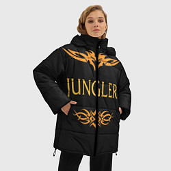 Куртка зимняя женская Jungler, цвет: 3D-черный — фото 2