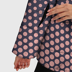 Куртка зимняя женская Dots pattern, цвет: 3D-черный — фото 2