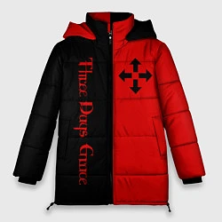 Куртка зимняя женская Three Days Grace, цвет: 3D-светло-серый