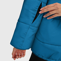 Куртка зимняя женская Стоматолог, цвет: 3D-светло-серый — фото 2