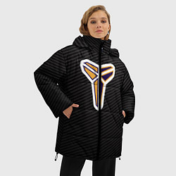 Куртка зимняя женская Kobe Bryant, цвет: 3D-черный — фото 2