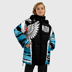 Куртка зимняя женская Камуфляж ВДВ, цвет: 3D-черный — фото 2