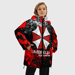 Куртка зимняя женская UMBRELLA CORP, цвет: 3D-черный — фото 2