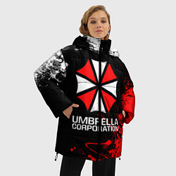 Куртка зимняя женская UMBRELLA CORPORATION, цвет: 3D-красный — фото 2