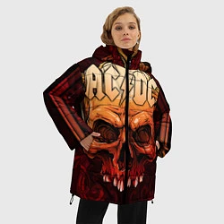 Куртка зимняя женская ACDC, цвет: 3D-красный — фото 2