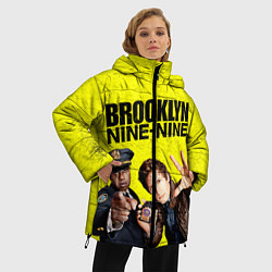 Куртка зимняя женская Brooklyn Nine-Nine, цвет: 3D-черный — фото 2