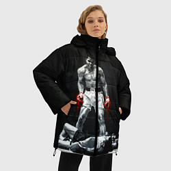 Куртка зимняя женская Muhammad Ali, цвет: 3D-светло-серый — фото 2