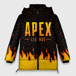 Куртка зимняя женская APEX LEGENDS, цвет: 3D-черный