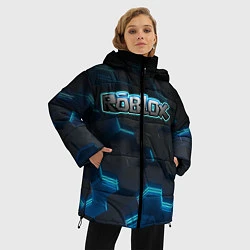 Куртка зимняя женская Roblox Neon Hex, цвет: 3D-красный — фото 2