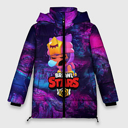 Куртка зимняя женская BRAWL STARS SANDY, цвет: 3D-черный