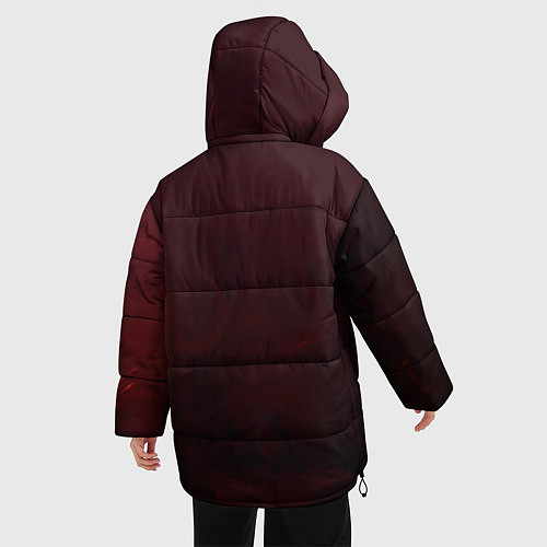 Женская зимняя куртка Танджиро Камадо / 3D-Красный – фото 4