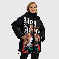Куртка зимняя женская Roy Jones, цвет: 3D-черный — фото 2