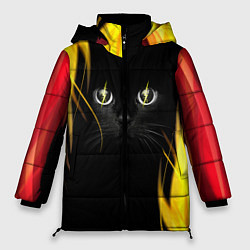 Куртка зимняя женская Грозовой кошак, цвет: 3D-черный