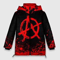 Куртка зимняя женская АНАРХИЯ, цвет: 3D-красный