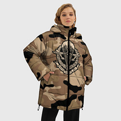 Куртка зимняя женская ВДВ СССР, цвет: 3D-черный — фото 2