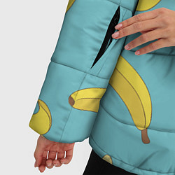 Куртка зимняя женская Банановый дождь, цвет: 3D-красный — фото 2