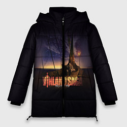 Куртка зимняя женская Vinland saga, цвет: 3D-черный