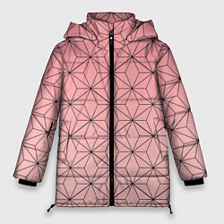 Куртка зимняя женская NEZUKO KAMADO, цвет: 3D-светло-серый