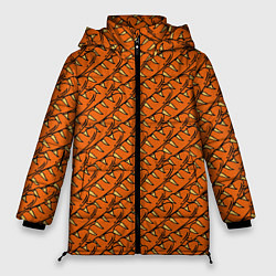 Куртка зимняя женская Хлебушек, цвет: 3D-черный
