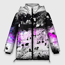 Куртка зимняя женская THREE DAYS GRACE, цвет: 3D-черный