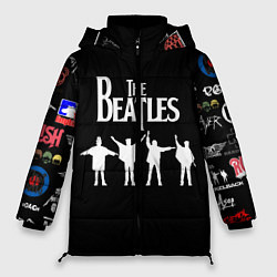 Куртка зимняя женская Beatles, цвет: 3D-светло-серый