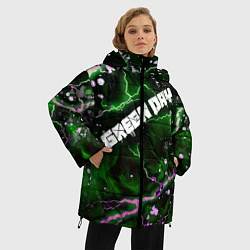 Куртка зимняя женская GreenDay, цвет: 3D-черный — фото 2