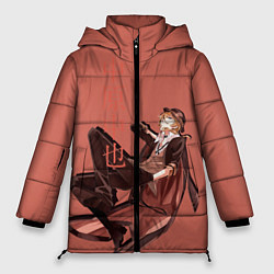 Куртка зимняя женская Чуя Накахара, цвет: 3D-светло-серый