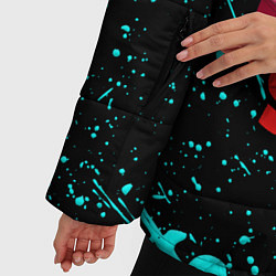 Куртка зимняя женская BRAWL STARS MRP, цвет: 3D-черный — фото 2