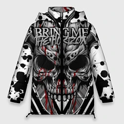 Куртка зимняя женская Bring Me the Horizon, цвет: 3D-черный