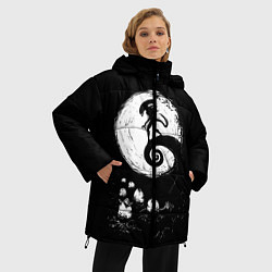 Куртка зимняя женская ЧУЖОЙ, цвет: 3D-светло-серый — фото 2