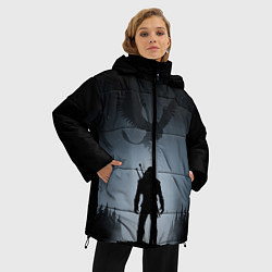 Куртка зимняя женская ВЕДЬМАК, цвет: 3D-черный — фото 2