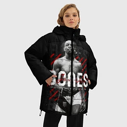 Куртка зимняя женская Bones Jones, цвет: 3D-красный — фото 2