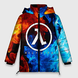 Куртка зимняя женская HALF-LIFE, цвет: 3D-светло-серый