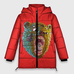 Куртка зимняя женская Little Big: Bear, цвет: 3D-черный
