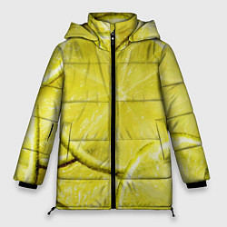 Куртка зимняя женская Лайм, цвет: 3D-черный