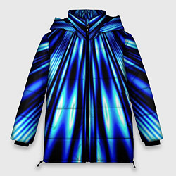 Куртка зимняя женская Световые Лучи, цвет: 3D-черный