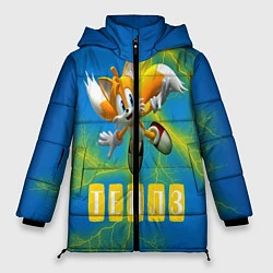 Куртка зимняя женская Sonic - Майлз Тейлз, цвет: 3D-красный