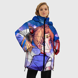 Куртка зимняя женская SAILOR MOON, цвет: 3D-светло-серый — фото 2