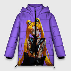 Куртка зимняя женская SAILOR MOON, цвет: 3D-черный