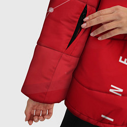 Куртка зимняя женская Infinity, цвет: 3D-красный — фото 2