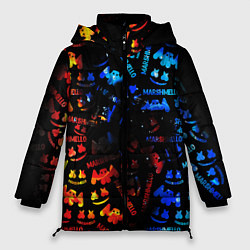 Куртка зимняя женская MARSMELLO FIRE, цвет: 3D-черный
